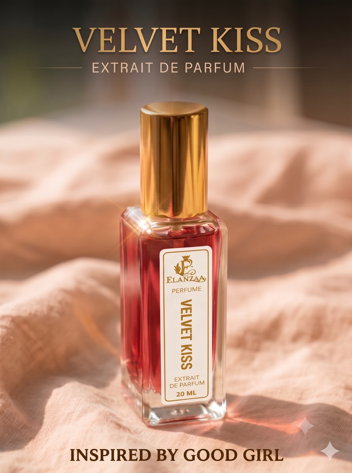 Velvet Kiss – Extrait de Parfum for Women (20ml)